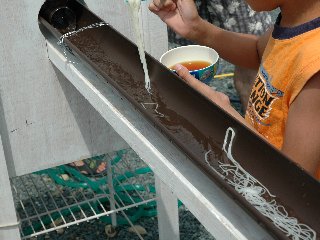鍛治屋さん手作り流し素麺